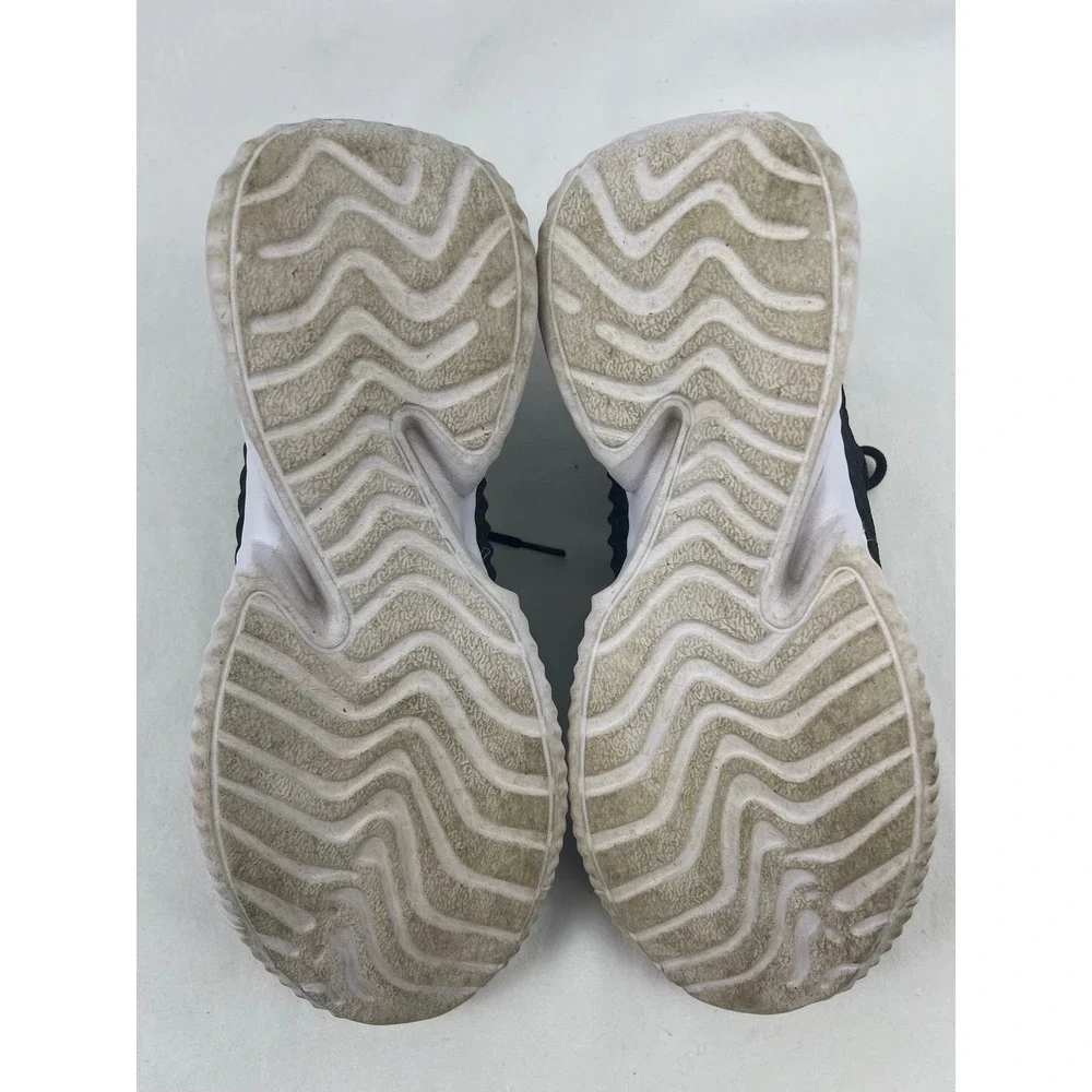 Vitike Running Shoes Mens Black White Very Good‎ Textured Mesh Athletic 40 US 7